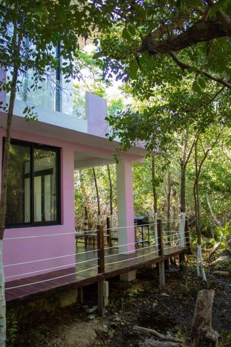 Vila Casa Rosse Tulum Exteriér fotografie