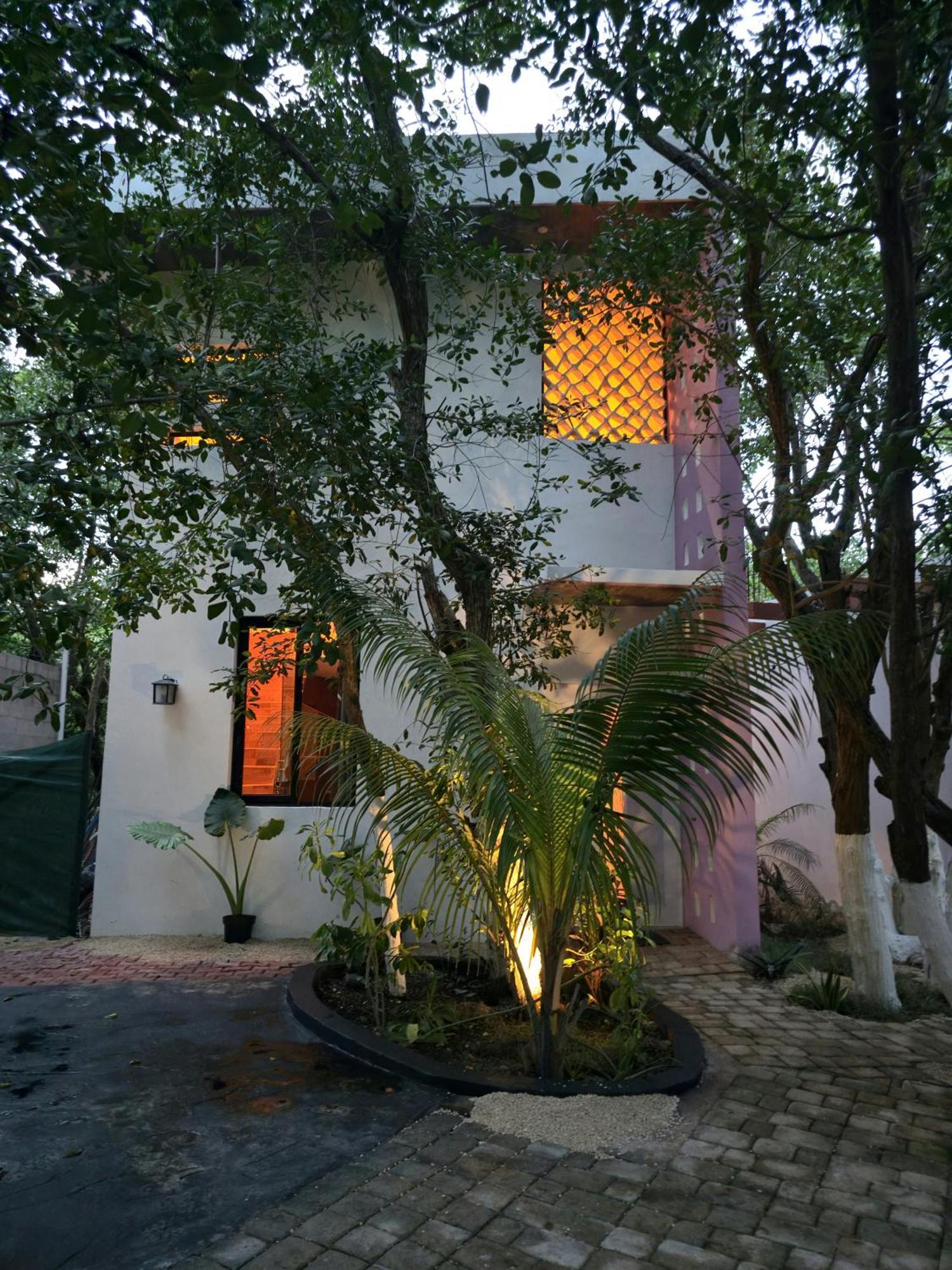 Vila Casa Rosse Tulum Exteriér fotografie
